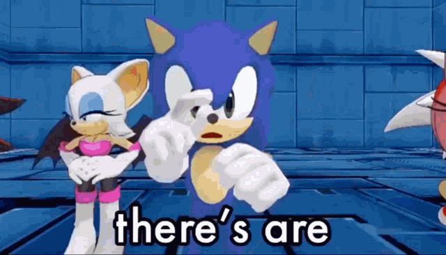 Theres Are Sonic GIF