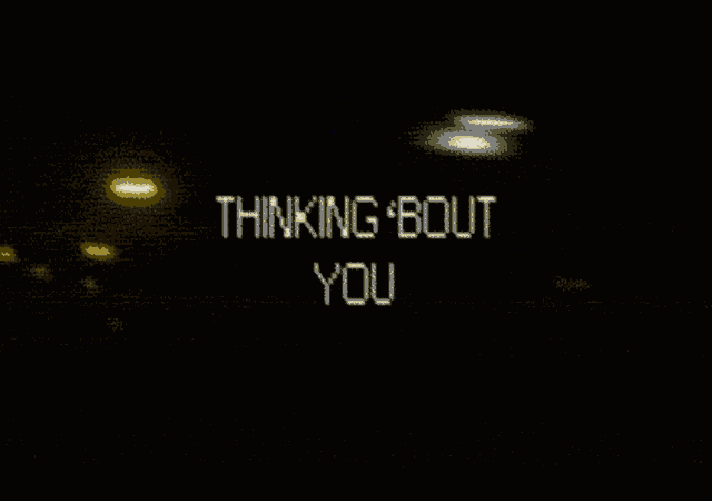 Thinking About You Night Driving GIF