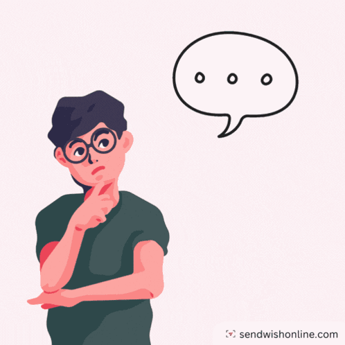Thinking Deep Thought GIF