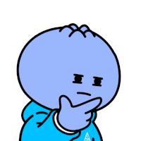 Thinking Idk Sticker