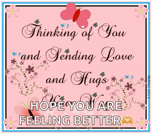 Thinking Of You Sending Love GIF