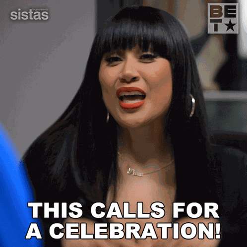 This Calls For A Celebration Pam GIF