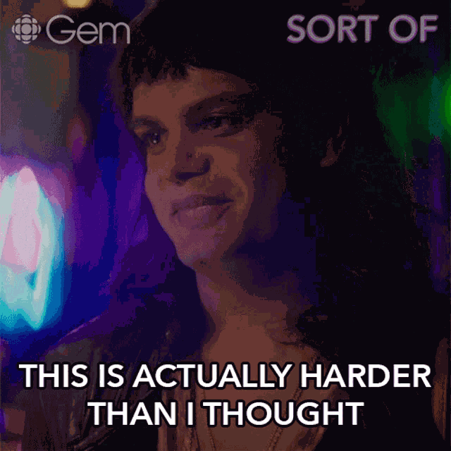 This Is Actually Harder Than I Thought It Would Be Sabi Mehboob GIF