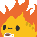 This Is Fine Patate Sticker