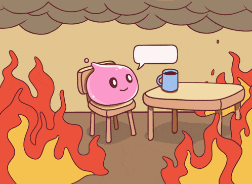 This Is Fine This Is Fine Meme GIF