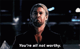 Thor Chris Hemsworth GIF