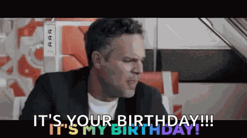 Thor Ragnarok Its My Birthday GIF