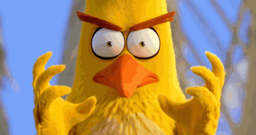 Threatening Angry Birds GIF