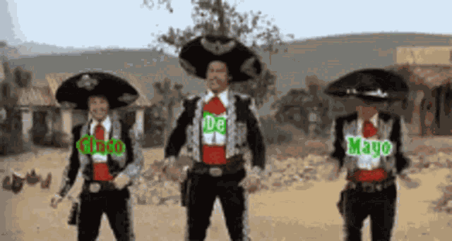 Three Amigos Cinco De Mayo GIF