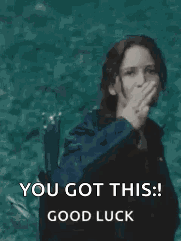 Three Finger Salute Good Luck GIF
