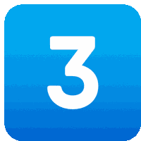 Three Symbols Sticker