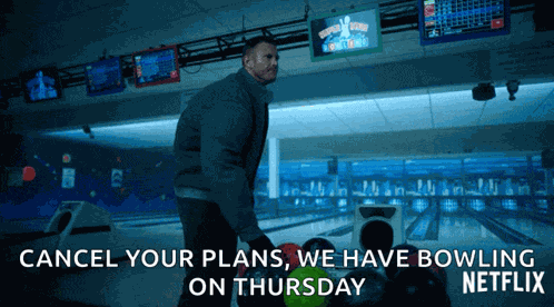 Throwing Bowling Ball Mad GIF