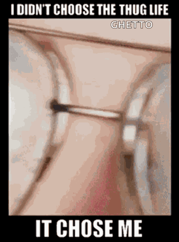 Thug Life I Didnt Choose GIF