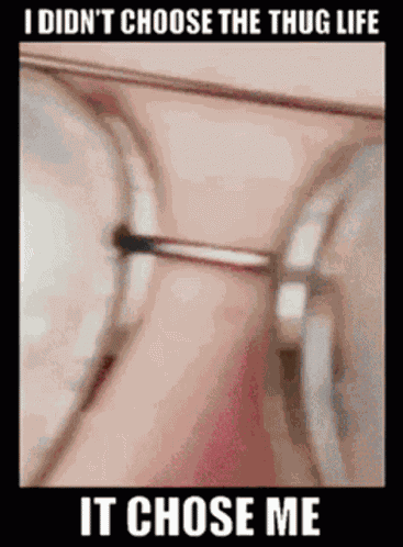 Thug Life I Didnt Choose GIF