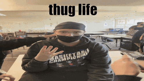 Thug Life Thug GIF