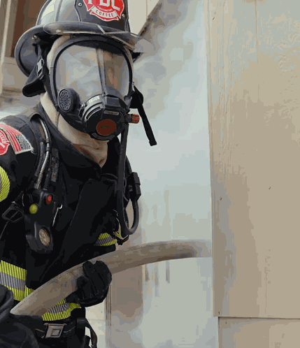 Thumbs Up Firefighter GIF