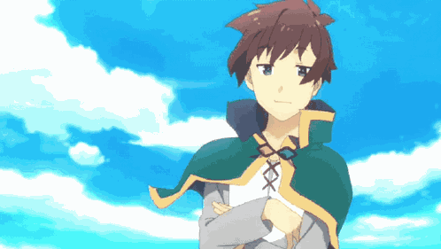 Thumbs Up Kazuma GIF
