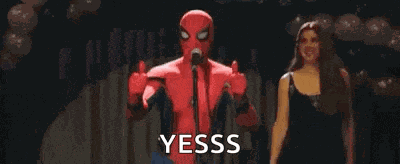 Thumbs Up Spider Man GIF