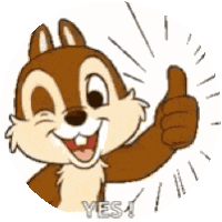 Thumbs Up Wink Sticker