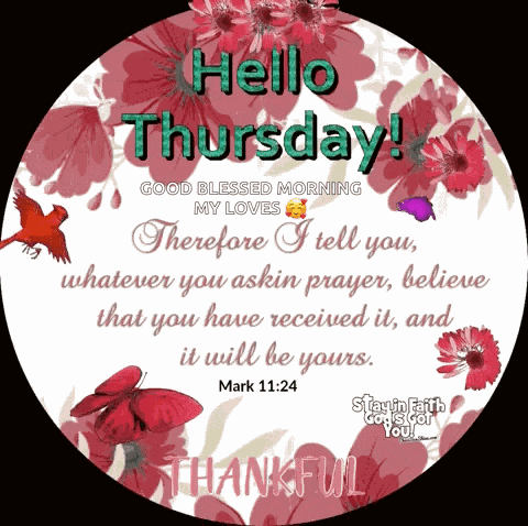 Thursday Blessings And Prayers GIF