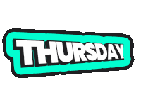 Thursday Thursday Blessings Sticker