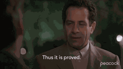 Thus It Is Proved Adrian Monk GIF