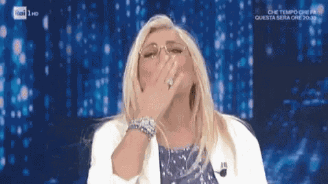 Ti Voglio Bene Mara Venier GIF