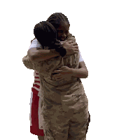 Tight Hugs Happily Sticker