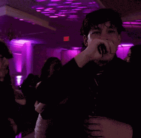 Tiktok Rizz Party Blue Tie GIF