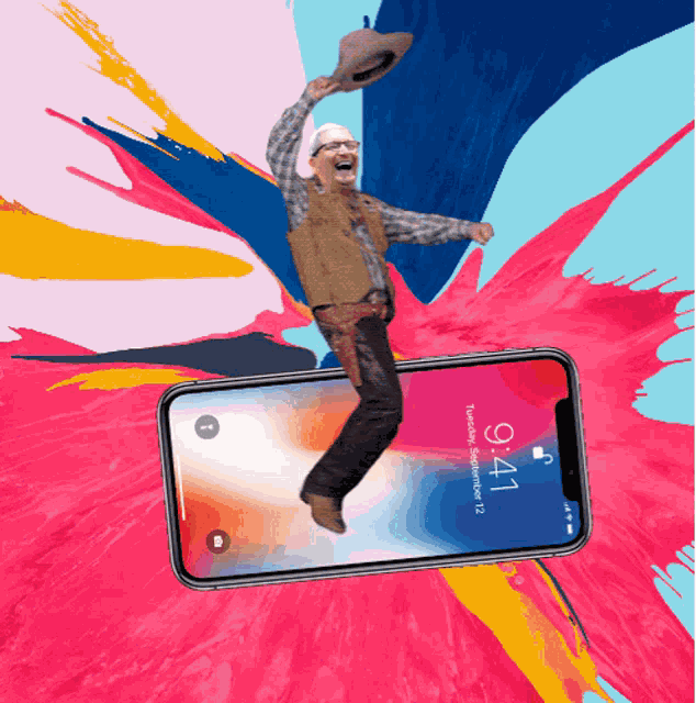 Tim Cook I Phone GIF