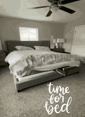 Time For Bed Sleepy GIF