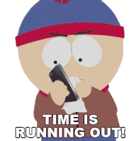 Time Is Running Out Stan Marsh Sticker