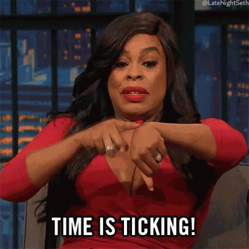 Time Is Ticking Hurry GIF
