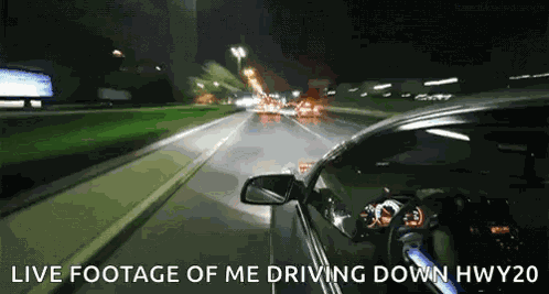 Timelapse Driving GIF