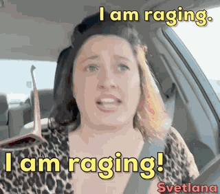 Tina Dybal Road Rage GIF