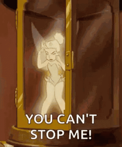 Tinker Bell Trapped GIF