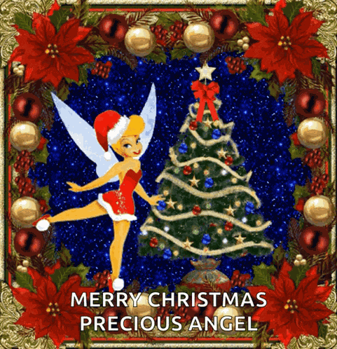 Tinkerbell Christmas GIF
