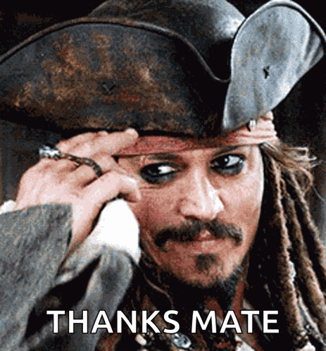 Tip Hat Jack Sparrow GIF