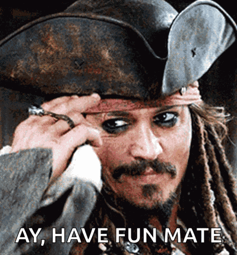 Tip Hat Jack Sparrow GIF