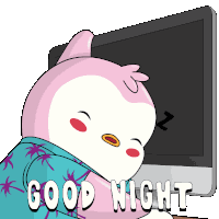 Tired Sleep Sticker