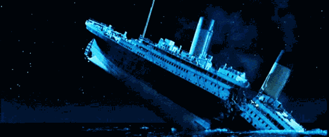 Titanic Breaks GIF