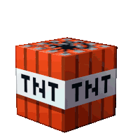 Tnt Minceraft Minceraft Tnt Explosion Sticker