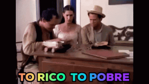 To Rico To Pobre From Rich To Poor GIF