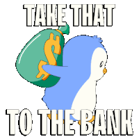 To The Bank Straight To The Bank Sticker GIF