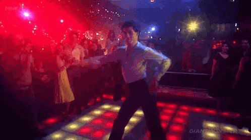 To The Rhythm Saturday Night Fever GIF