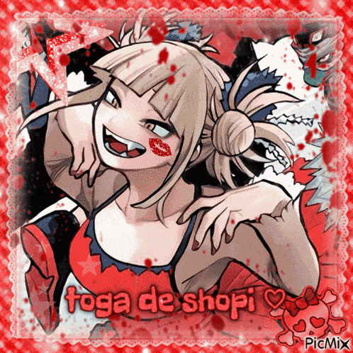 Toga De Shopi Himiko De Shopi GIF
