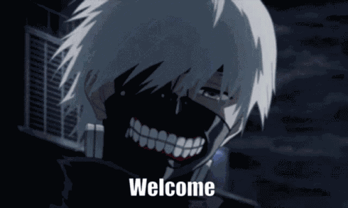 Tokyo Ghoul Anime Welcome GIF