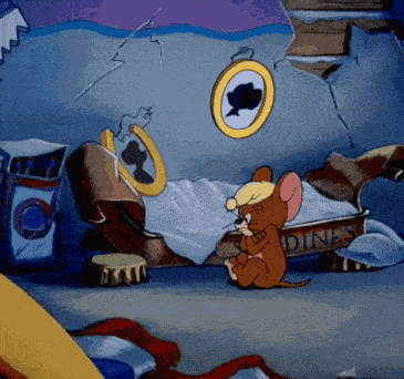 Tom And Jerry Annoyed GIF