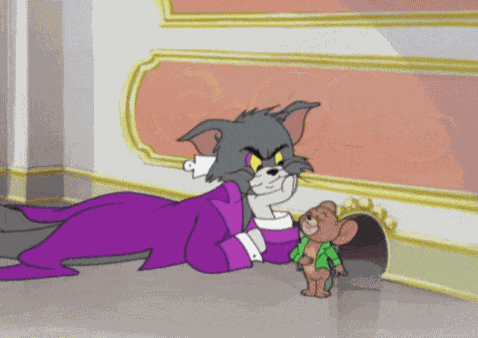 Tom And Jerry Bow Down GIF