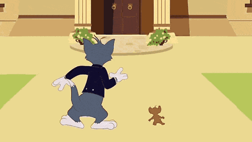 Tom And Jerry Furious GIF